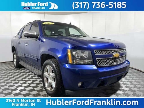 2013 Chevrolet Black Diamond Avalanche LT