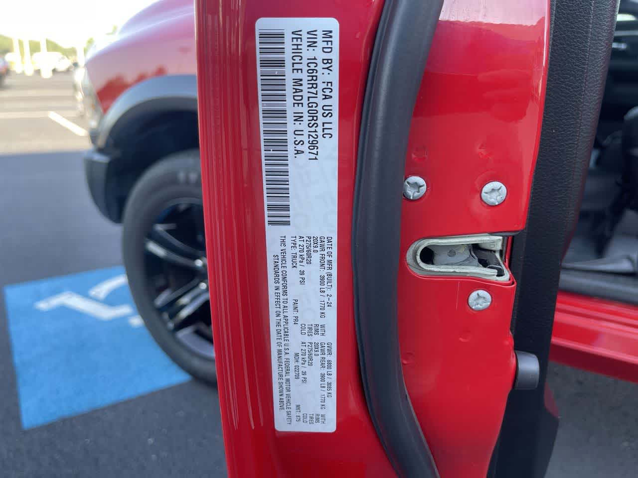 2024 RAM 1500 Classic Warlock