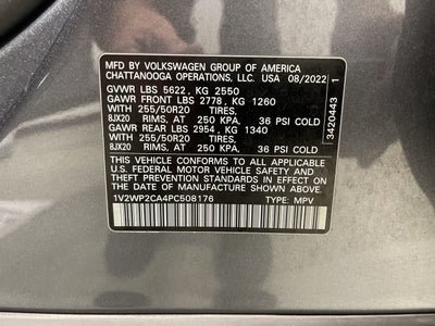 2023 Volkswagen Atlas 2.0T SE w/Technology