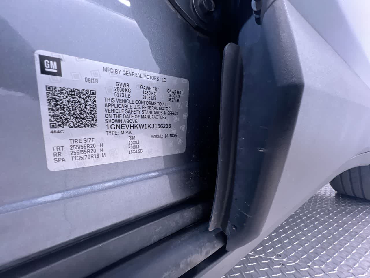 2019 Chevrolet Traverse LT Leather