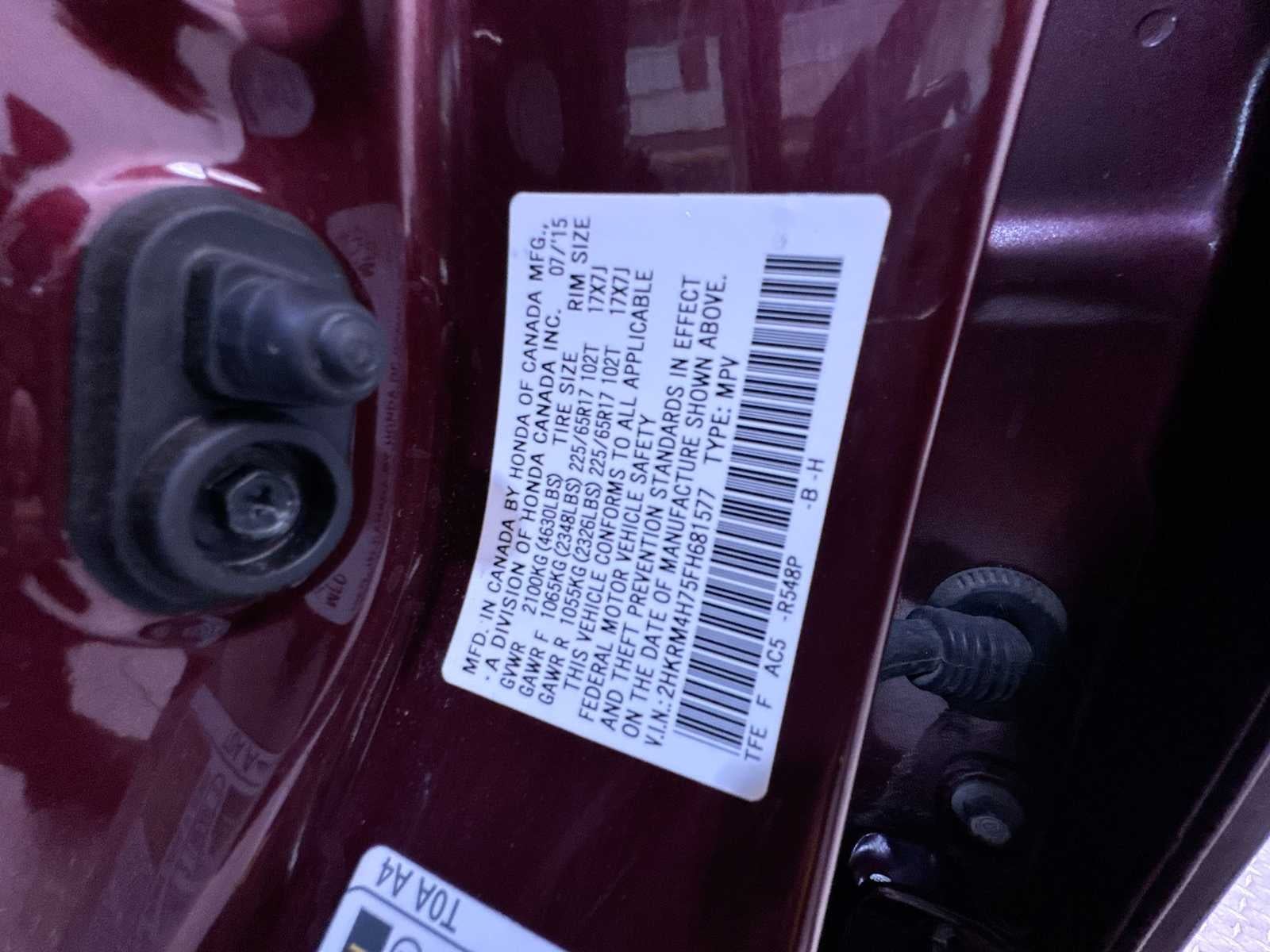 2015 Honda CR-V EX-L