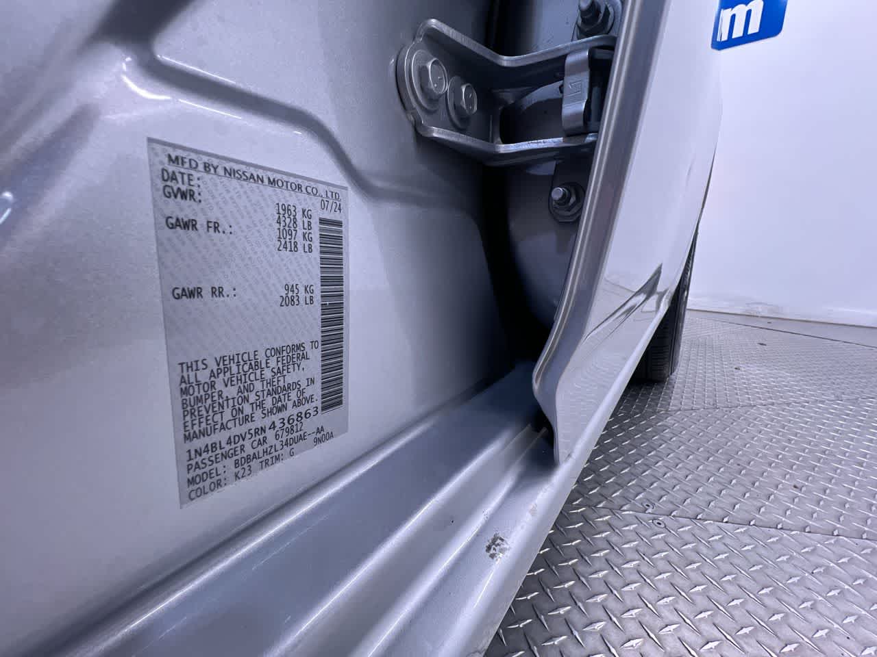 2024 Nissan Altima 2.5 SV