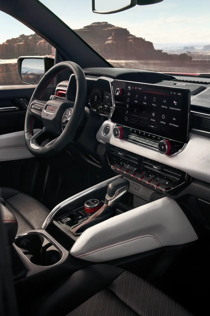 2026 GMC Canyon infotainment system at Hubler Buick GMC of Bedford in Bedford IN